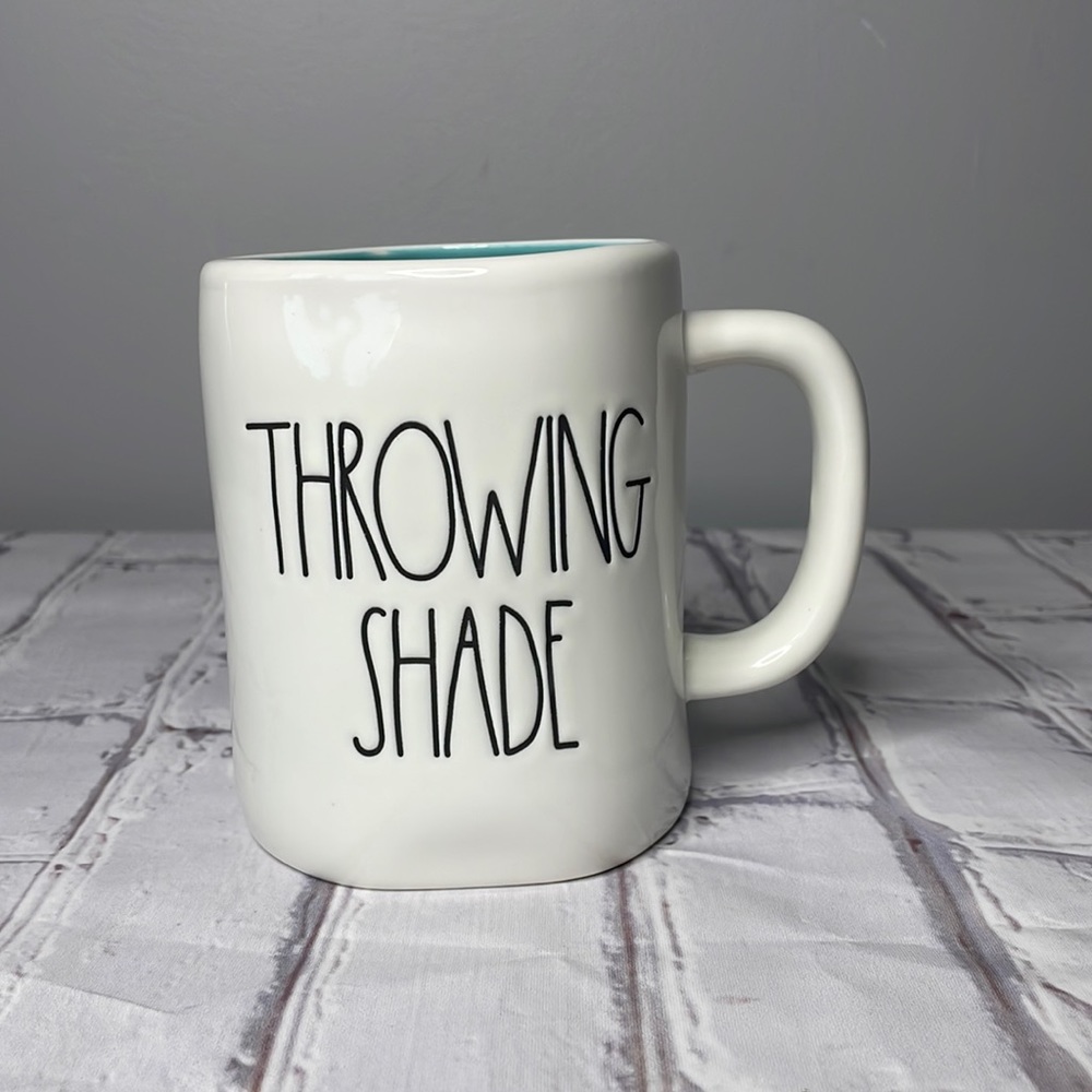 Rae Dunn THROWING SHADE Summer Mug
